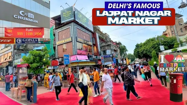 Lajpat Nagar Market Delhi