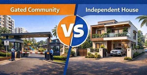 Gated Community vs Independent Property